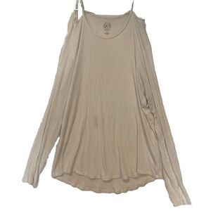 Westport Women’s cold shoulder Xl White Shirt